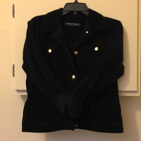 Black corduroy jacket