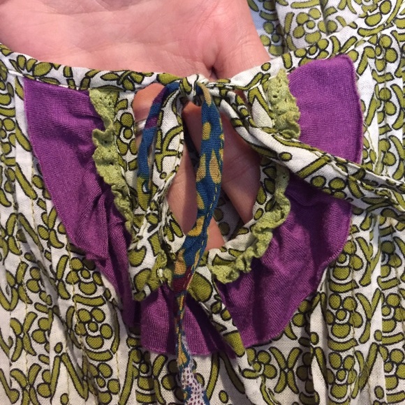 Anthro Boho Blouse by Lulumari - Picture 4 of 4