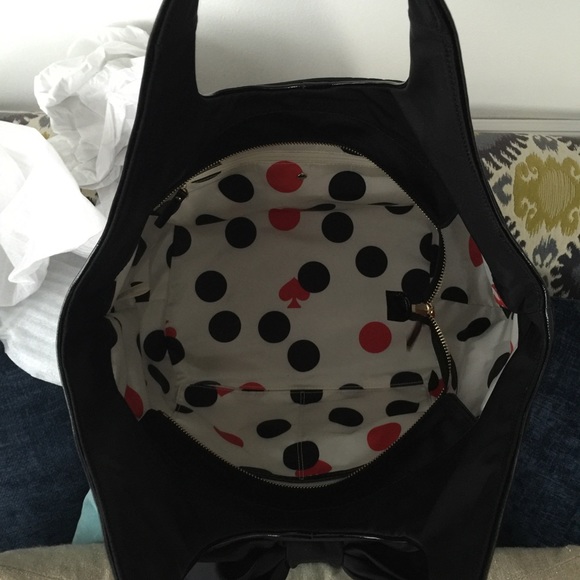 Kate Spade Nylon Bow Handbag - Picture 4 of 4
