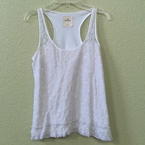 Lace tank top