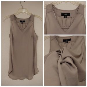 GREY TANK BLOUSE