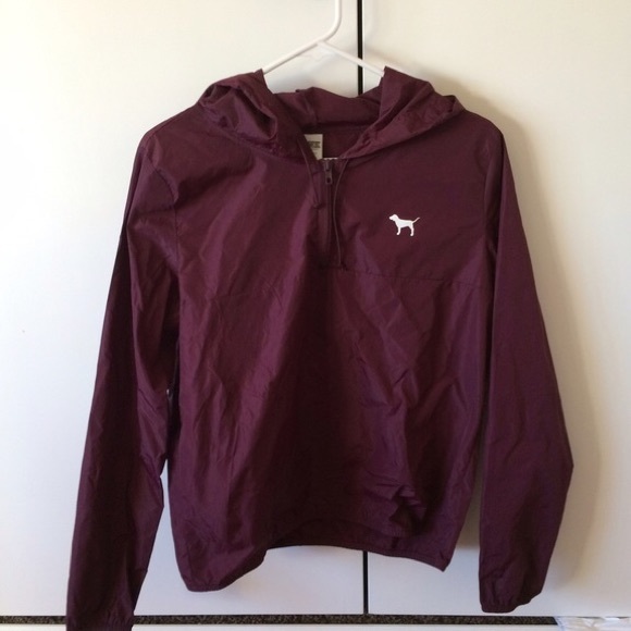 Victoria's Secret PINK anorak rain coat