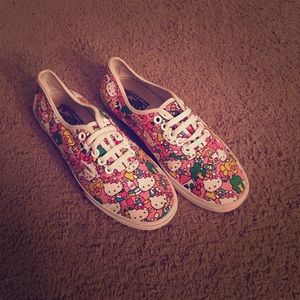 Playful Hello Kitty Vans