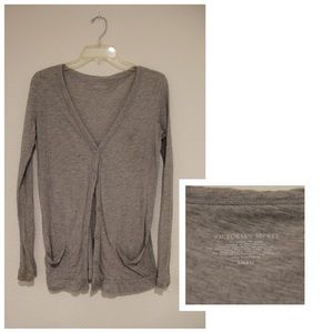 GREY CARDIGAN