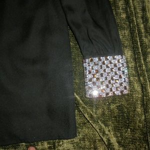 One sleeve cuffed dress