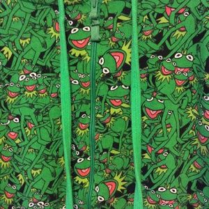 Kermit the Frog Zipper Hoodie