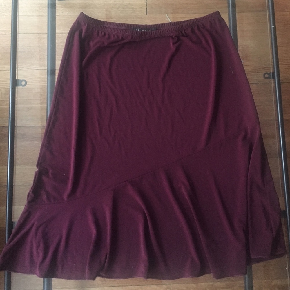 {BCBG Max Azria} flounce skirt