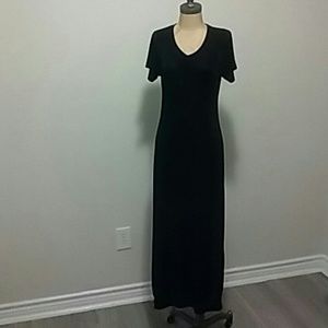MKM Designs Bodyfit Black Dress SZ M/L