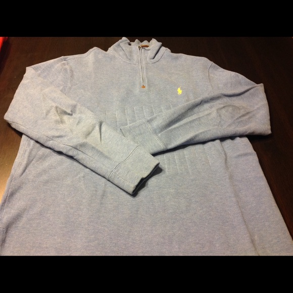 Men's polo sweater