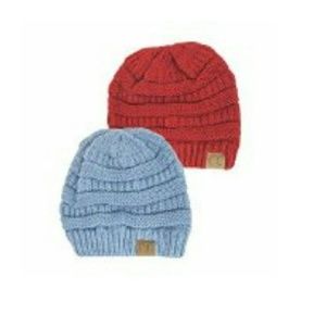 Multi colored CC Beanies