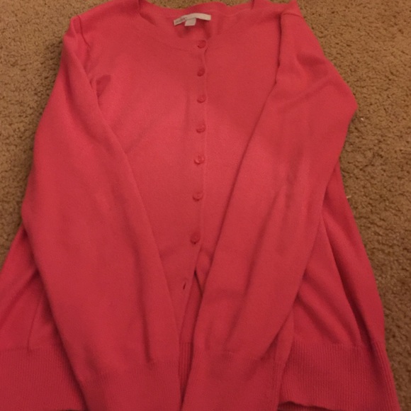 Pink old Navy cardigan sweater size Large