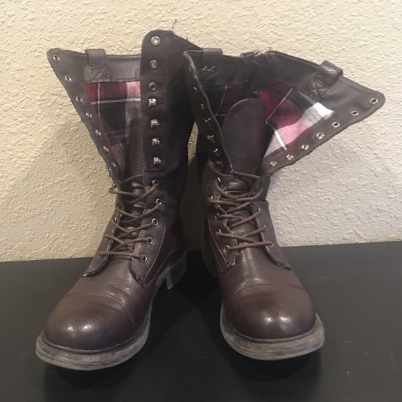 cathy jean combat boots