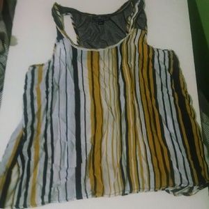 Large Iris Basic tank top