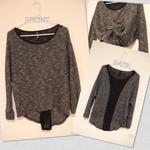 SALT N PEPPER LONG SLEEVE