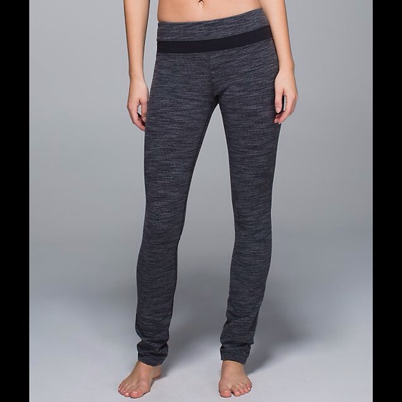 Lululemon Skinny Groove Pant Sz 2 Diamond Jaquard