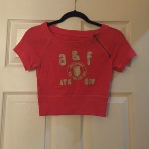 Abercrombie pink top