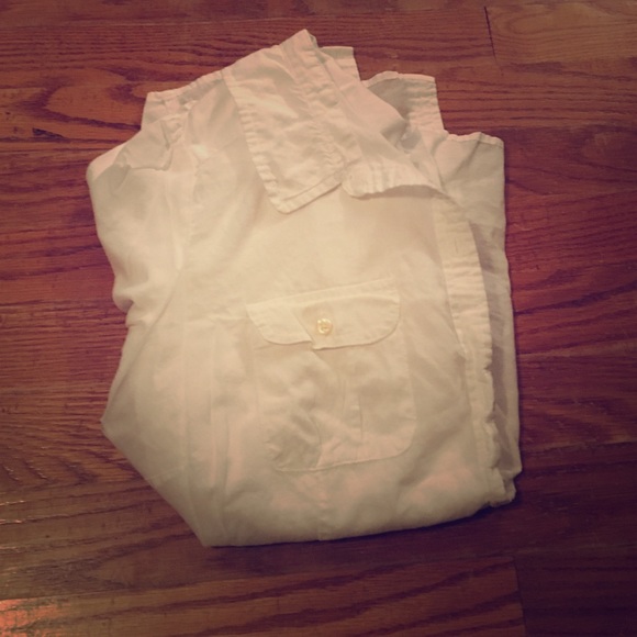White button down dress shirt