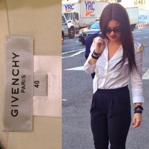 Givenchy Vintage Button Down Top sz 4/sm