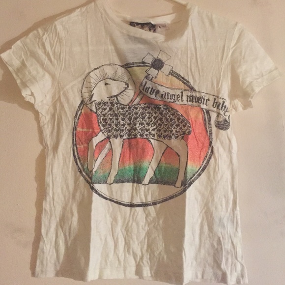 LAMB STAFF ICON LOGO TEE