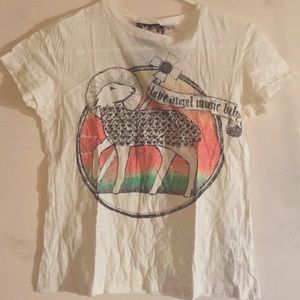 LAMB STAFF ICON LOGO TEE