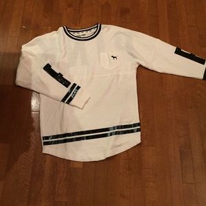 bling pink varsity crew