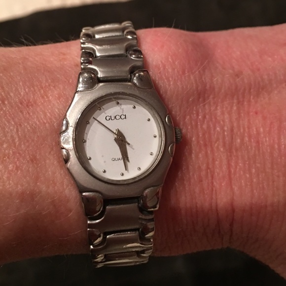 Silver watch