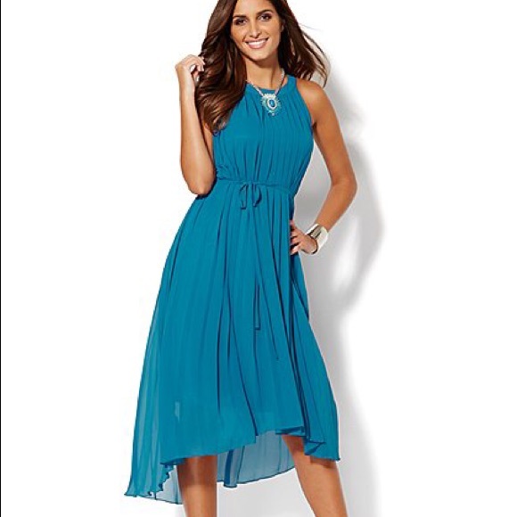 Hi Low Halter Dress New York and Company