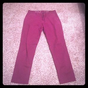 GAP "broken-In straight khakis"