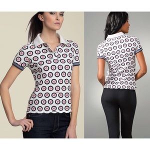LAMB EYE PRINT POLO SHIRT