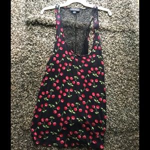 Cherry print top