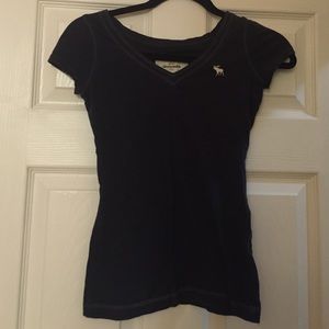 Navy Abercrombie vneck