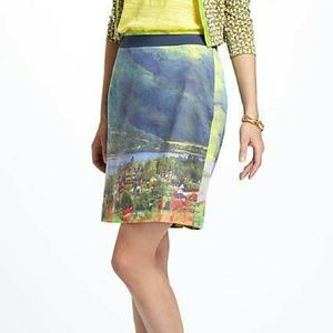 Anthropologie River School Skirt