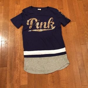 pink bling t shirt