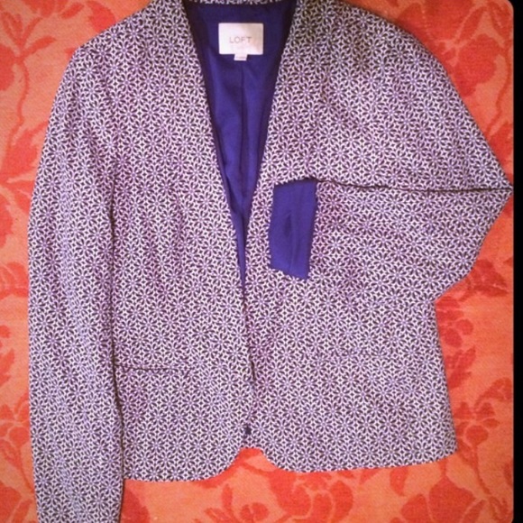 Gently used floral blazer