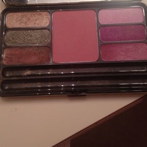 Mac make up eyeshadow, lipstick, blush