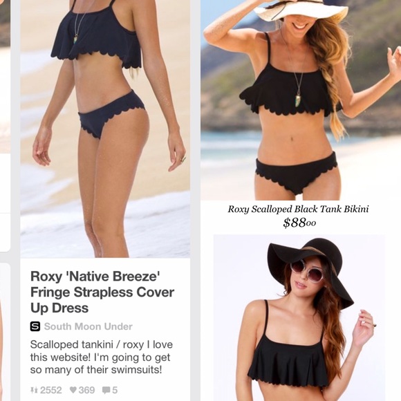 Roxy Other - Foxy Scalloped Bikini