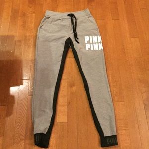pink joggers