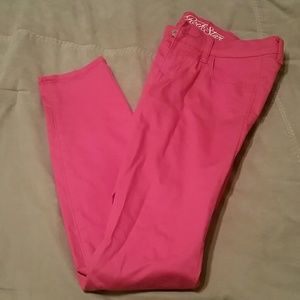 NWOT Hot Pink Skinny Jeans