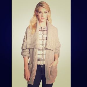 Vince Camuto Oversized Shawl Collar Cardigan