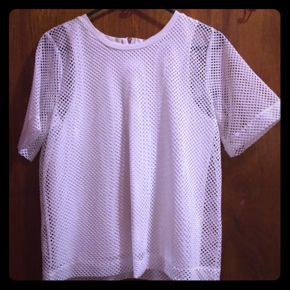 White Banana Republic shirt