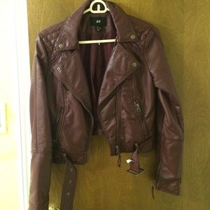Leather jacket
