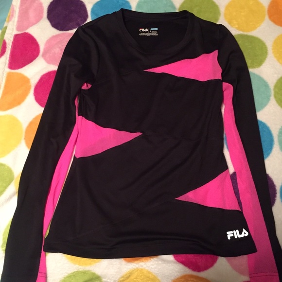 Fila Tops - Dry Fit Long Sleeve Top