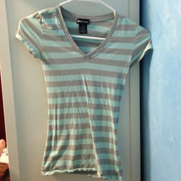 Striped tee shirt from Wet Seal