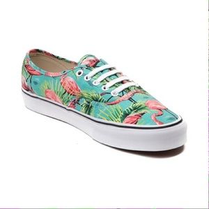 Vans Van Doren Flamingo Skate Shoe Turquoise
