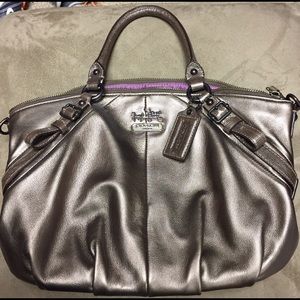 Bronze Coach Handbag