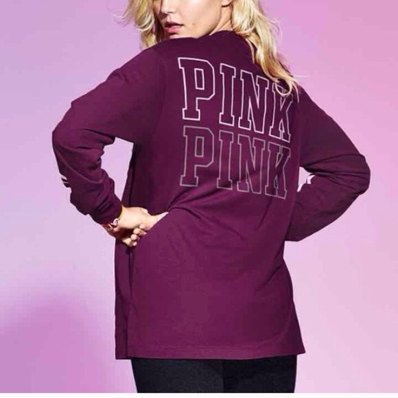 Maroon VS PINK Campus Tee