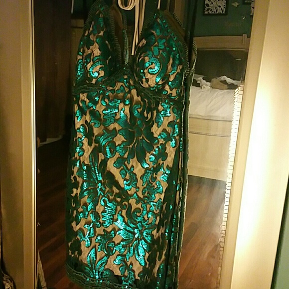 Hot Miami Styles sequined dresss - Picture 1 of 3