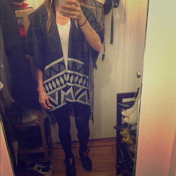 Sam Edelman knit poncho