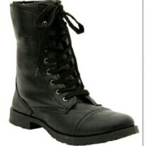 ❌Sold❌Fold over combat boots!