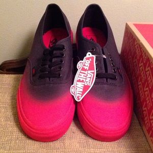 Vans Ombré Formula One/Black & Red Sneakers